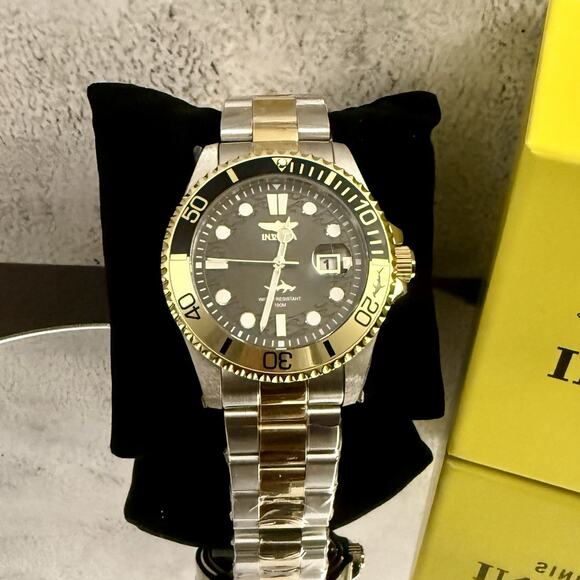 Invicta Pro Diver Men\'s Watch - 43mm, Steel, Gold(30944)-NEW IN BOX main image 9